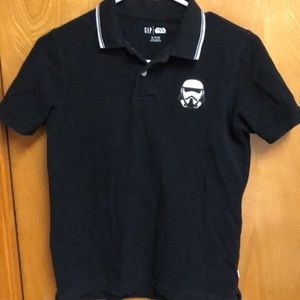SOLD    Boys GAP Star Wars Polo